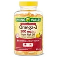 thumbnail image 1 of Spring Valley Daily Maintenance Omega-3 from Fish Oil Dietary Supplement, 500 mg, 180 Count, 1 of 9