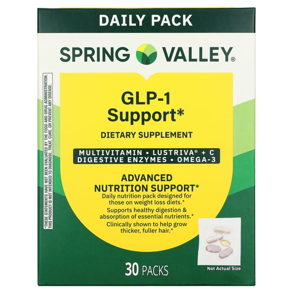 Spring Valley GLP-1 Support Pack, 30 Count