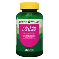 Spring Valley Hair, Skin & Nails Dietary Supplement Caplets, 240 Count