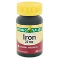 thumbnail image 1 of Spring Valley Iron Tablets, 27 mg, 250 Count, 1 of 10