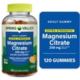 thumbnail image 1 of Spring Valley Extra Strength Magnesium Citrate 250MG 120 Count, 1 of 4