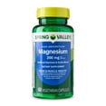 thumbnail interactive-video image 1 of Spring Valley Magnesium Sleep Support Bone & Joint Health Dietary Supplement Vegetarian Capsules, 200 mg, 60 Count, 1 of 14