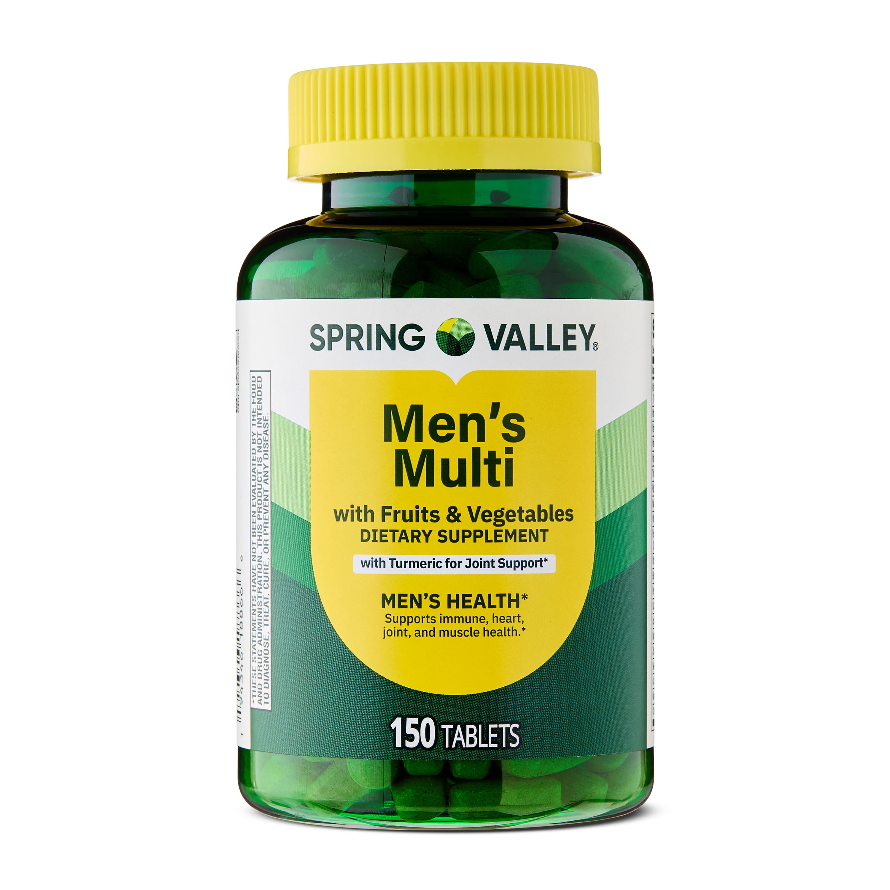 Spring Valley Men's Multi Tablets with Fruits Vegetables Dietary
