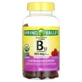 Spring Valley Non GMO Vitamin B12 Vegetarian Gummies, Raspberry, 500