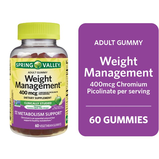 Spring Valley Non GMO Weight Management Dietary Supplement Gummies