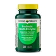 thumbnail image 1 of Spring Valley Probiotic Multi-Enzyme Digestive Formula Tablets, 200 Count, 1 of 11