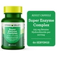 thumbnail image 1 of Spring Valley Super Enzyme Complex Dietary Supplement Capsules for Digestive Support, 60 Capsules, 1 of 10