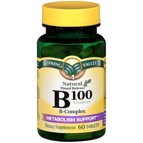 Spring Valley Sv Balanced B-100 Time Release 60 Count