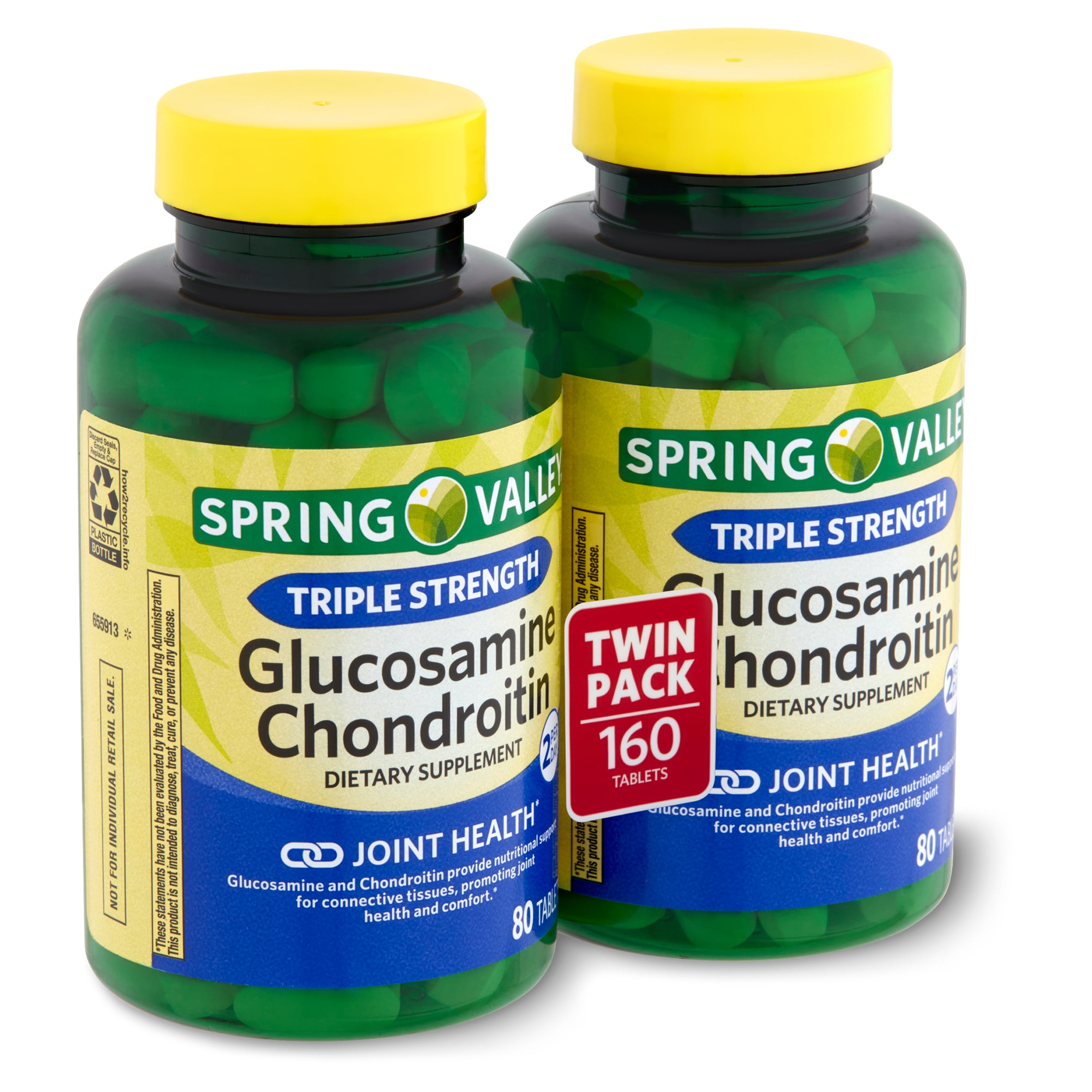 Spring Valley Triple Strength Glucosamine Chondroitin Dietary
