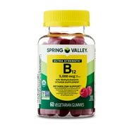 SV Ultra Strength Vitamin B12 5,000mcg w/ Methylcobalamin, 60ct