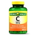 thumbnail image 1 of Spring Valley Vitamin C Supplement with Rose Hips, 500 mg, 250 Count, 1 of 5