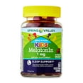 thumbnail interactive-video image 1 of Spring Valley Zero Sugar Kids Melatonin Sleep Support Dietary Supplement Gummies, Blackberry and Raspberry, 1 mg, 60 Count, 1 of 12