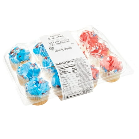 Spring Vanilla and Chocolate Mini Cupcake - 10 oz