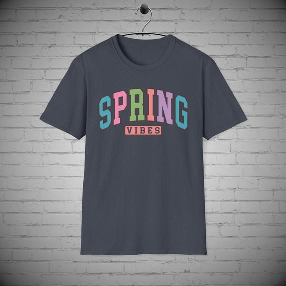 Spring Vibes Tshirt, Springtime Blossoms Tee, Summer Cloths