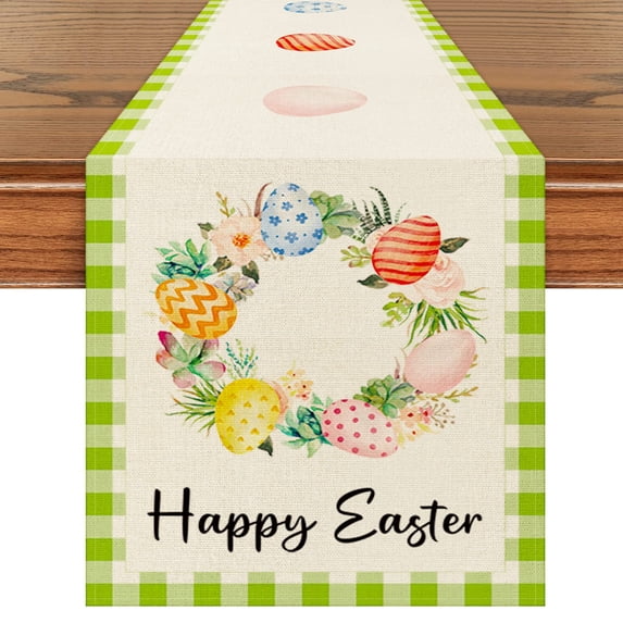 Spring Watercolor Floral Simple Table Runner ration Home r Dinner Table ration Table r