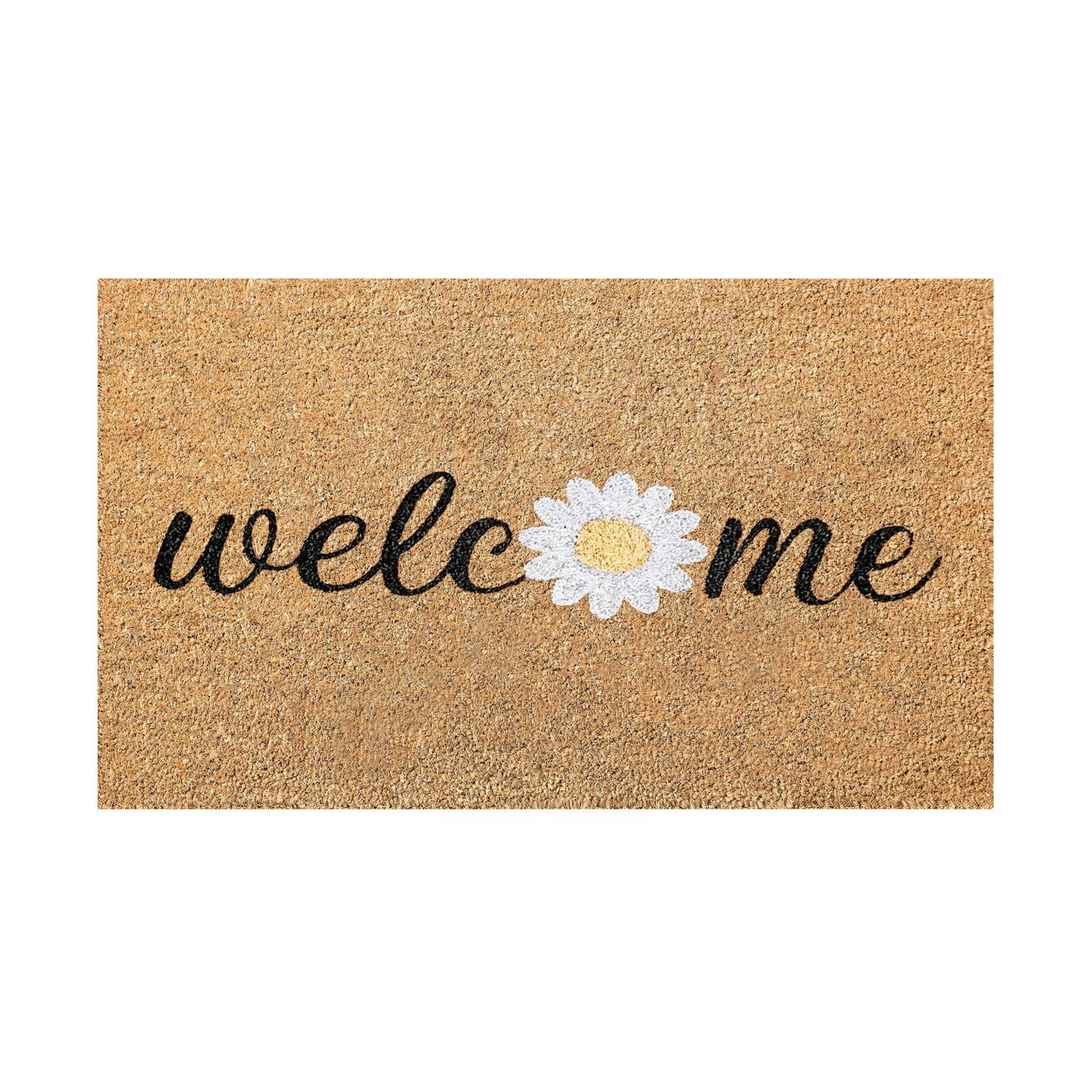 Spring Door Mat With Non Slip Backing Flower Seasonal Door Mat