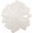thumbnail image 1 of Spring White Sheer Wired Ribbon, 1 of 1