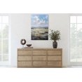 Spring Medoq Spring Wildflower Meadow Wall Art Print, Cloudy Sky Landscape And ...