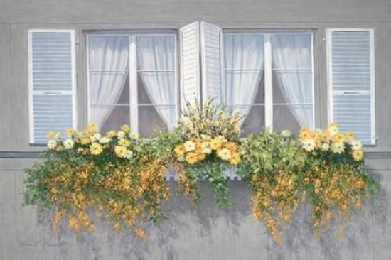 Spring Window Canvas Art - Diane Romanello (24 x 36)