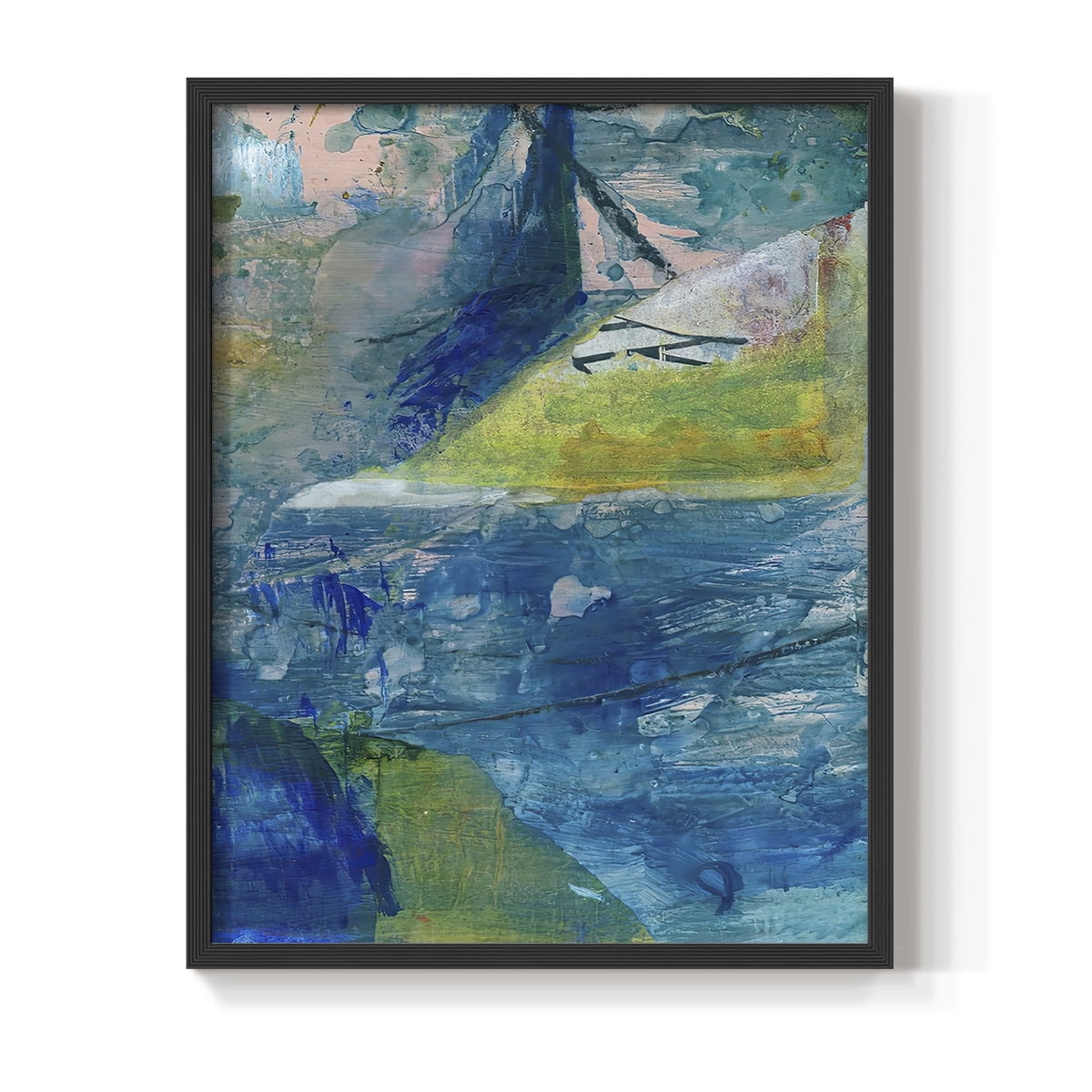 Spring Winds VI in Black Solid Wood 22 x 28 Framed Print