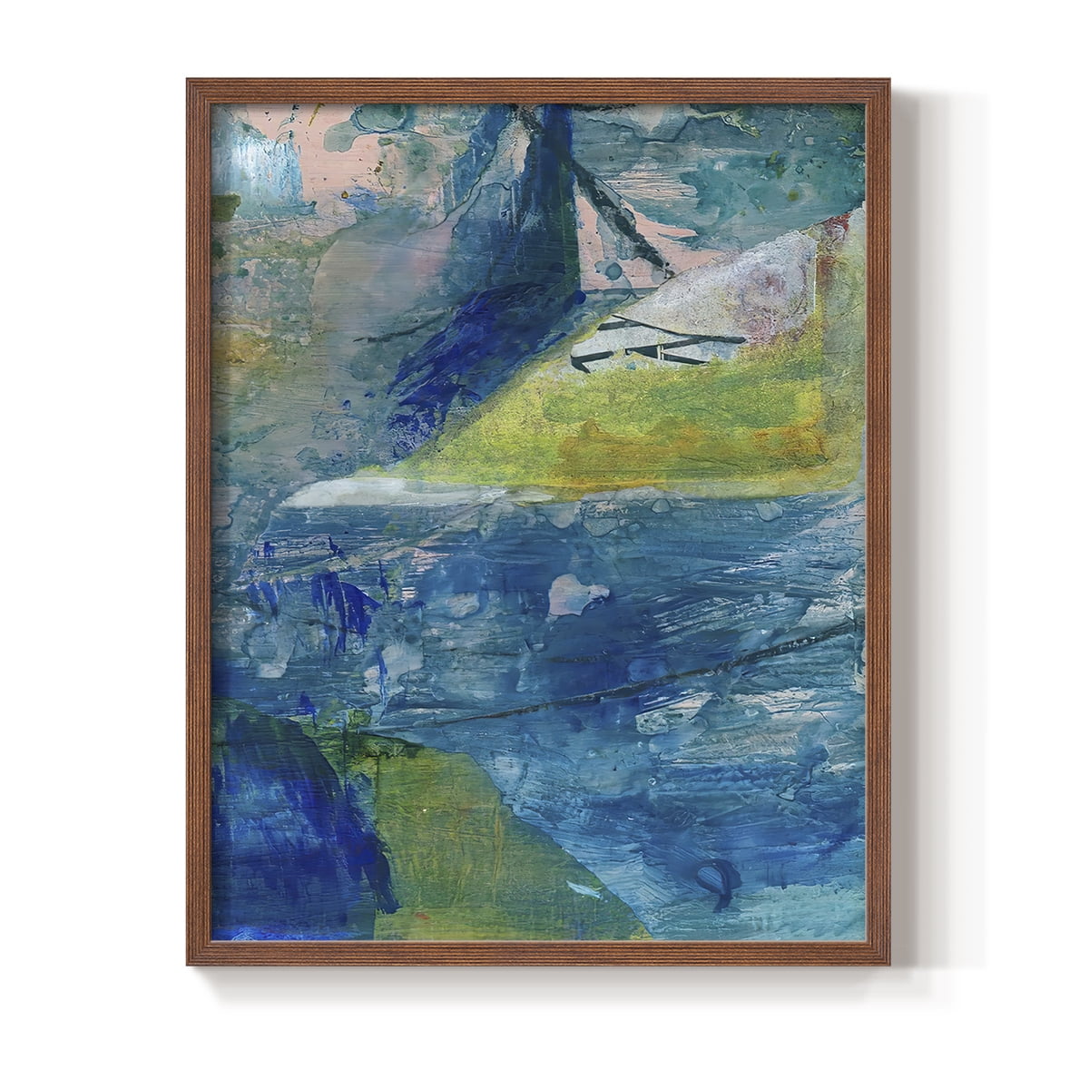Spring Winds VI in Brown Solid Wood 11 x 14 Framed Print
