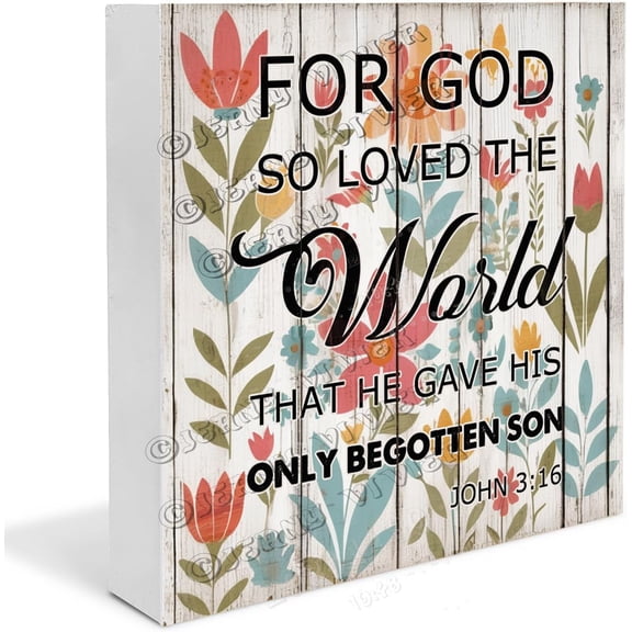 Spring Wooden Box Sign Inspirational Quote Decor Gifts Funny Spring Sign for Office Rustic Farmhouse Decor Desk Centerpiece Wood Block Signs Housewarming Gifts 5x5 In
