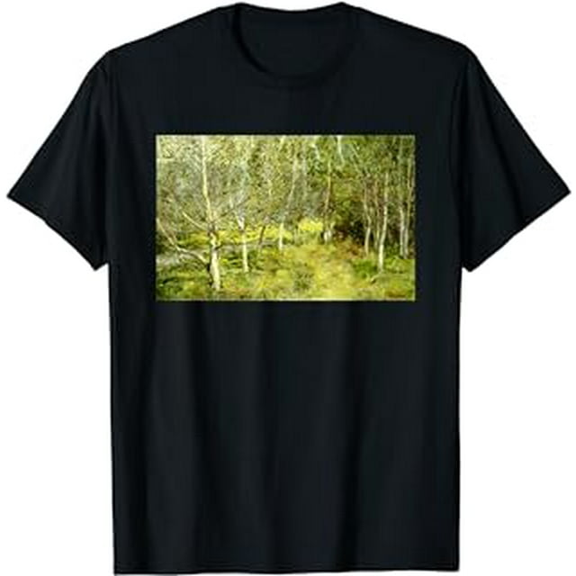 Spring Woods by Childe Hassam (1921) T-Shirt - Walmart.com