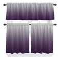 thumbnail image 1 of Spring X-ray Curtain Valances Set Image of Black Tulip Flower Kitchen Curtains 36&nbsp;inch Length Rod Pocket Valance and Tiers 3 Piece Set Small Bedroom Bathroom Laundry Decor, 1 of 9