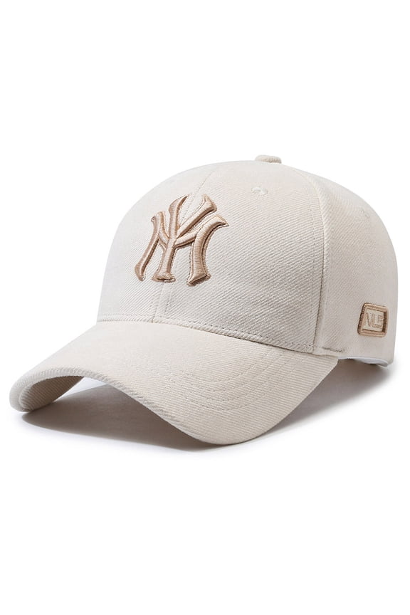 Spring and Autumn New Baseball Cap Sun-Poof Peaked Cap Men and Women Couple Trend European and American Fashion Embroidery Letters All-Matching Hat