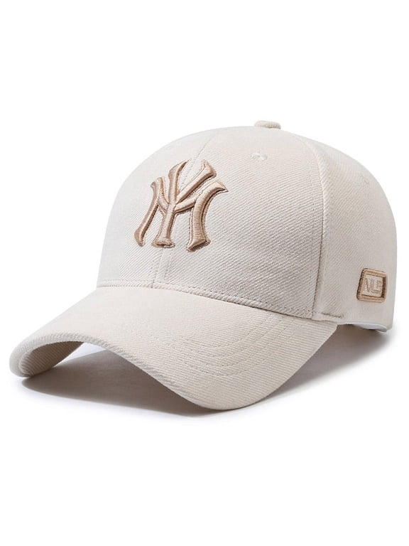 Spring and Autumn New Baseball Cap Sun-Poof Peaked Cap Men and Women Couple Trend European and American Fashion Embroidery Letters All-Matching Hat