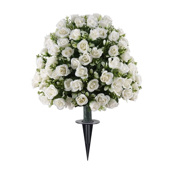 Spring and Summer Artificial Imitation Rose Flowers for Ground Planting In Outdoor Gardens Courtyards and Porch Decorations