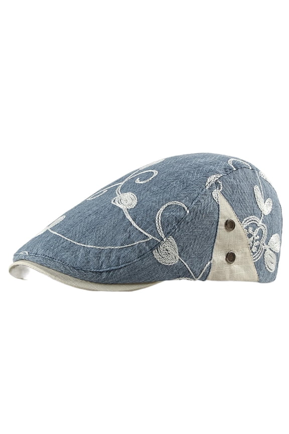 Spring and Summer Thin Women's Duckbill Cap Wholesale Ethnic Style Fashion Beret Women's Sun Protection Sun Hat Forward Cap