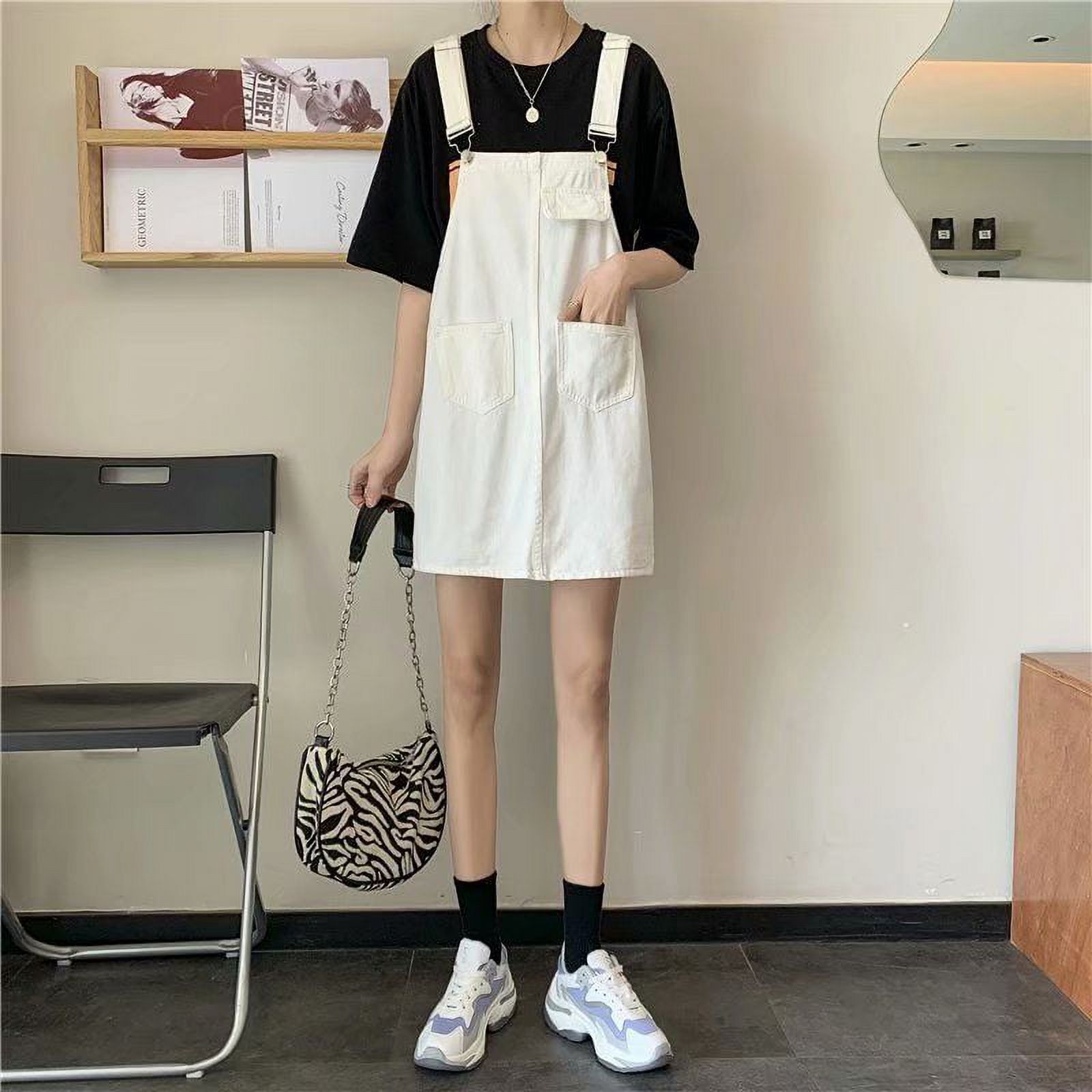 Spring and summer 2024 new Denim dress slimming cover meat Joker plus