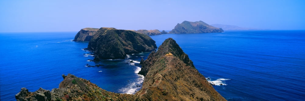 Spring at Anacapa Island Channel Islands National Park Ventura California Canvas Art - Panoramic Images (27 x 9)