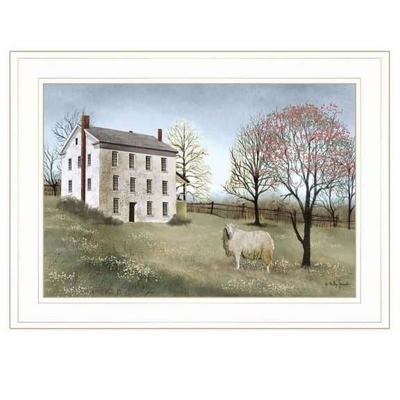 Spring at White House Farm by Billy Jacobs Printed Wall Art Wood Multi-Color