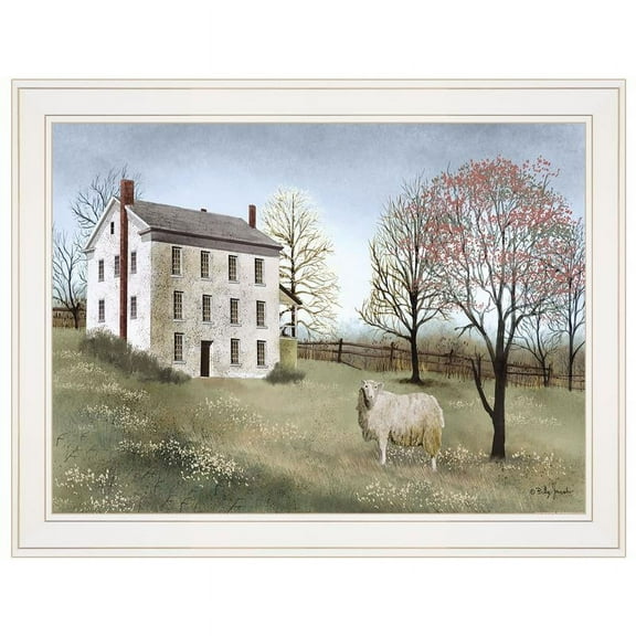 Spring at White House Farm by Billy Jacobs Printed Wall Art Wood Multi-Color