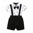 thumbnail image 1 of Spring hue Baby Boy Wedding Formal Party Bow Tie Suit Outfit 0-24m Baby Boys Clothing, 1 of 6