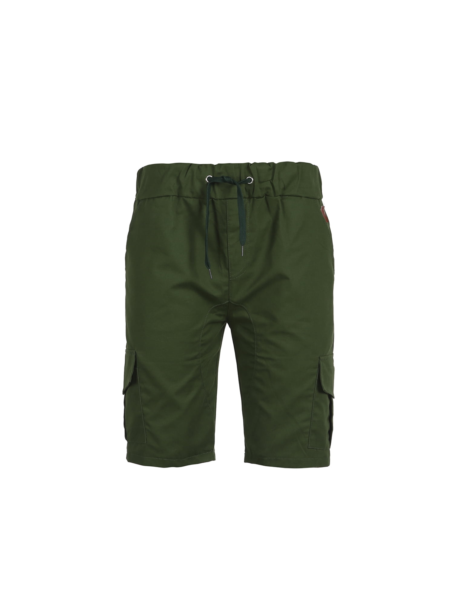 Spring hue New Summer Cotton Casual Half Pant Stretch Slim Fit