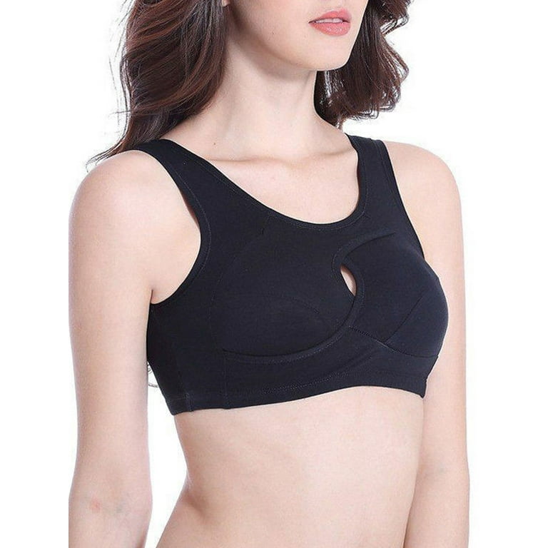 Womens seamless comfort bra comfy shapewear sports stretch crop top vest  support