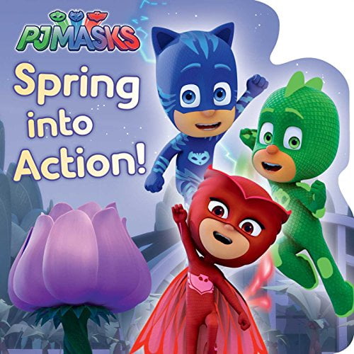 Pre-Owned Spring into Action! (PJ Masks), 9781534432314, 1534432310, Paperback, Media tie-in edition