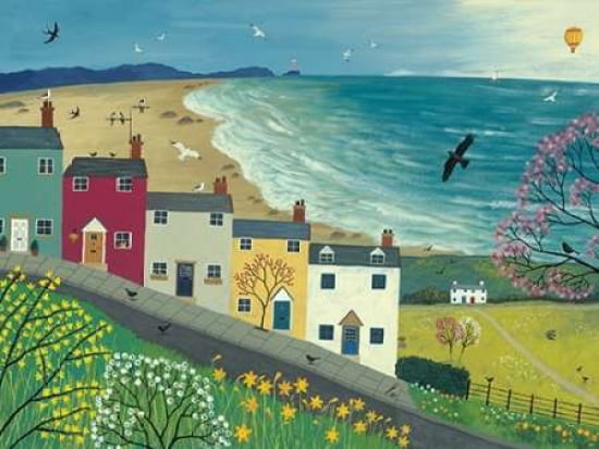 Spring is in the Air Canvas Art - Jo Grundy (18 x 24)