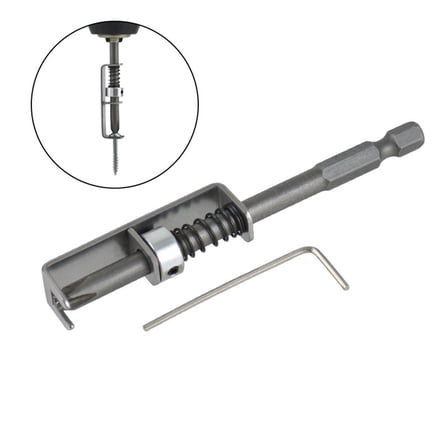 Spring-loaded Screw Holder Bit Anti-drop Bit Holder Screw Retaining Tool