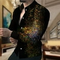 thumbnail image 1 of Spring loose collar button pocket leather shirt shirt for women, 1 of 3