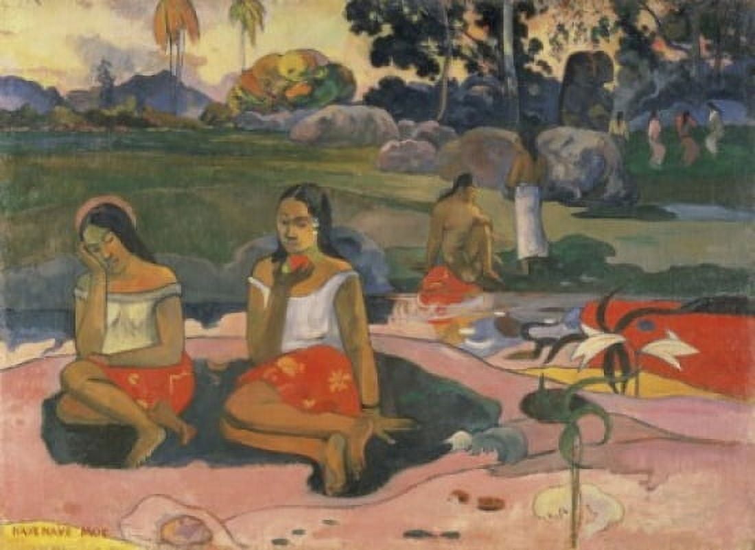 Spring of Miracles 1894 Paul Gauguin (1848-1903French) Oil on canvas Hermitage Museum St Petersburg Canvas Art - Paul Gauguin (18 x 24)