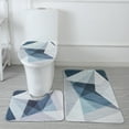 thumbnail image 1 of Spring savings FAMTKT 3 Piece Bathroom Rug Set Non-Slip Carpet, Super Soft Bathtub Carpet and Absorbent Bath Mat, Bathroom Carpet, Plush Bath Mat for Bathroom, 1 of 8