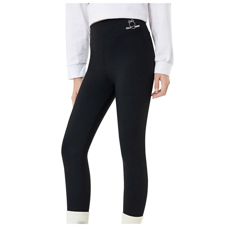 Spring summer New Rabbit Print High Waisted Pants Girls Leggings Wear Pants Children s Yoga Pants Size 4 5 Years Walmart