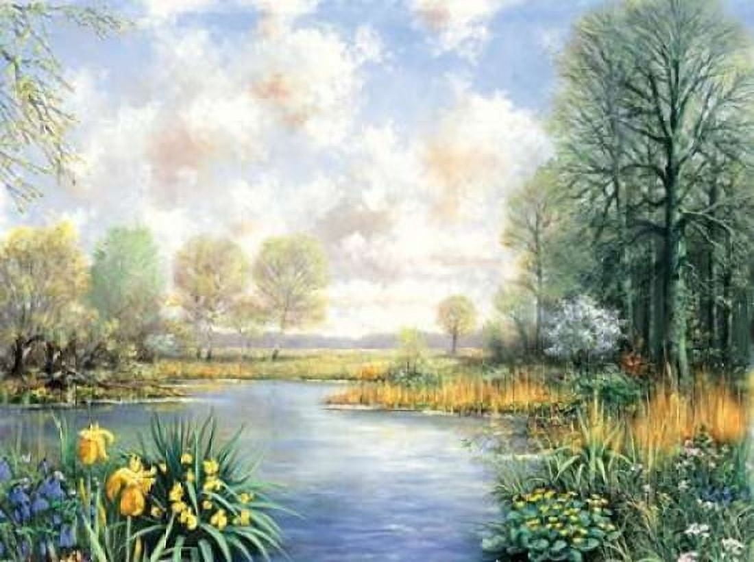 Spring time Canvas Art - Peter Motz (18 x 24)