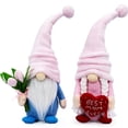 thumbnail image 1 of Spring-tulips Stuffed Gnome Plush Toy Home Decor Gift, 1 of 6