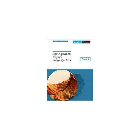 Pre-Owned SpringBoard English Language Arts Grade 6 Paperback