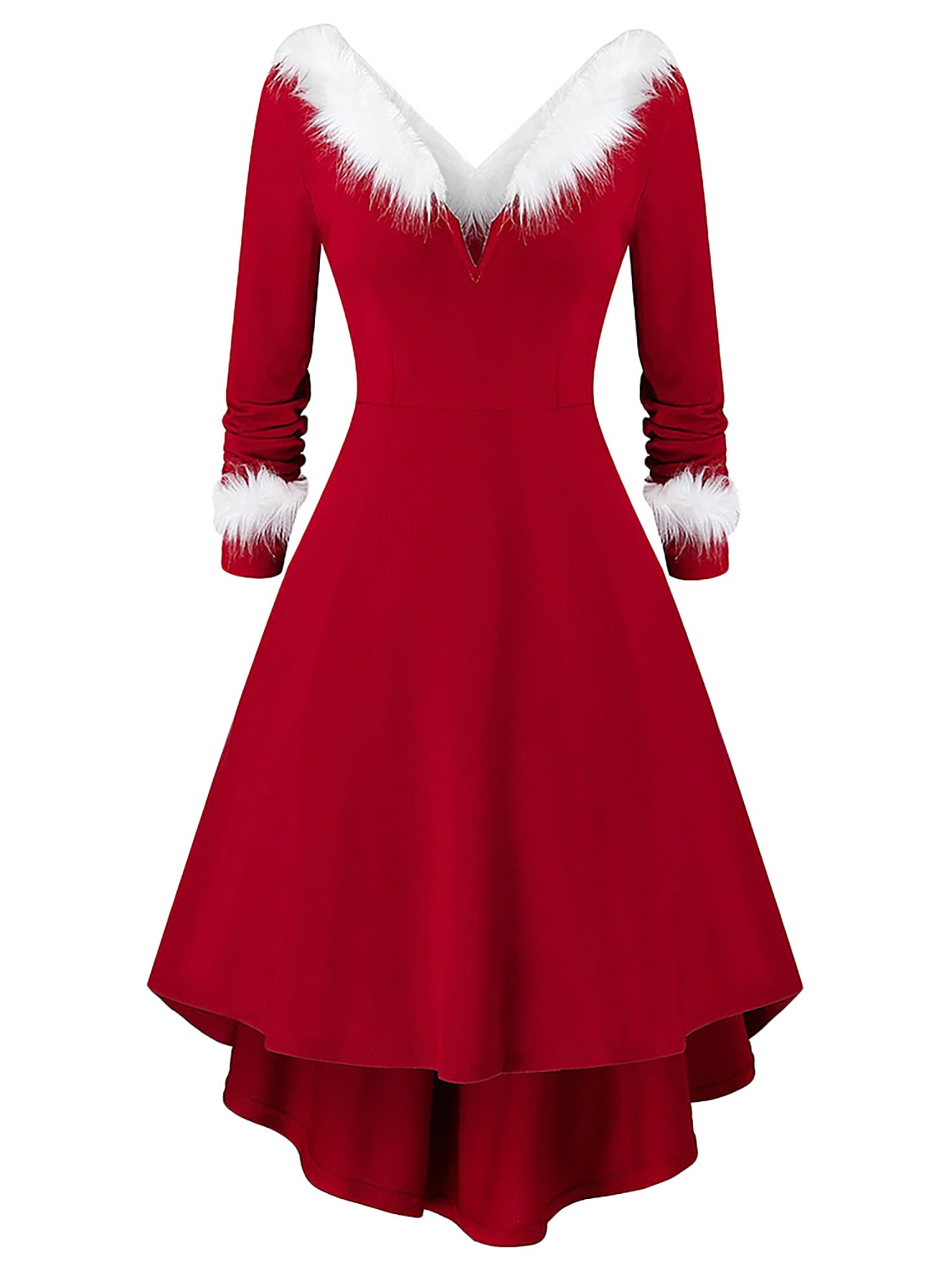 Amazon.com: SHOWONSKY Christmas Tree Dress for Women Casual Christmas  Dresses for Women Off The Shoulder Dress White Maxi Dress Long Sleeve Dress  for Women Fall Black Dress Shirt Long Sleeve Red Dress
